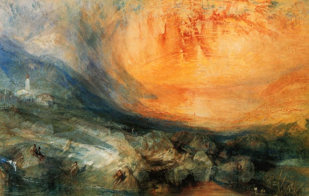 Goldau by J.M.W. Turner