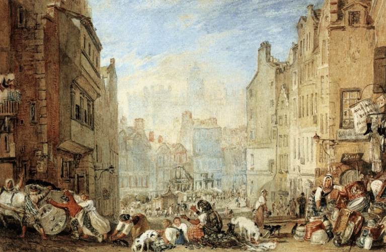 Heriot's Hospital, Edinburgh by J.M.W. Turner