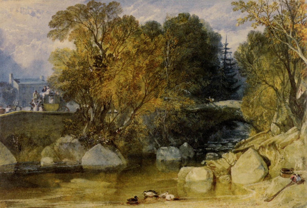 Ivy Bridge, Devonshire by J.M.W. Turner