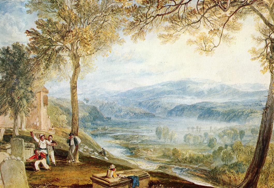 Kirby Lonsdale Churchyard by J.M.W. Turner