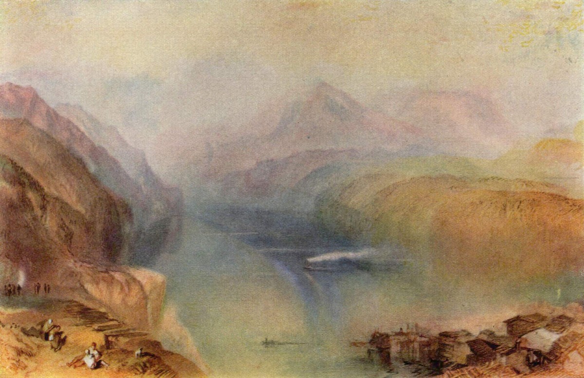Lake Lucerne by J.M.W. Turner