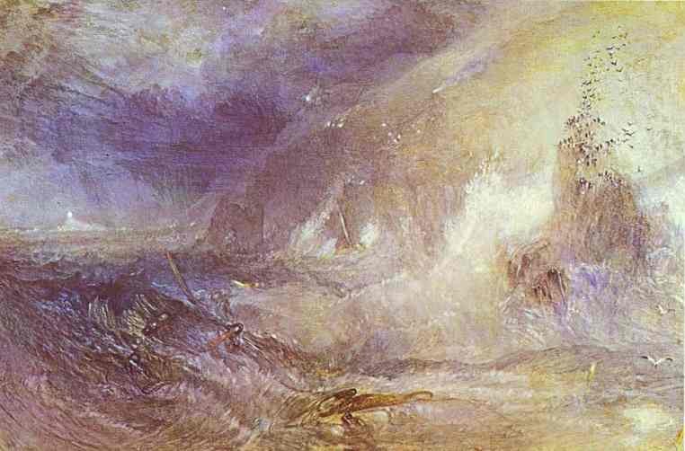 Longship Lighthouse, Lands End by J.M.W. Turner