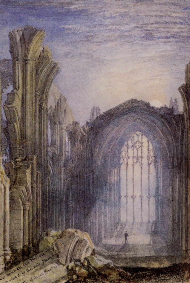 Melrose Abbey by J.M.W. Turner