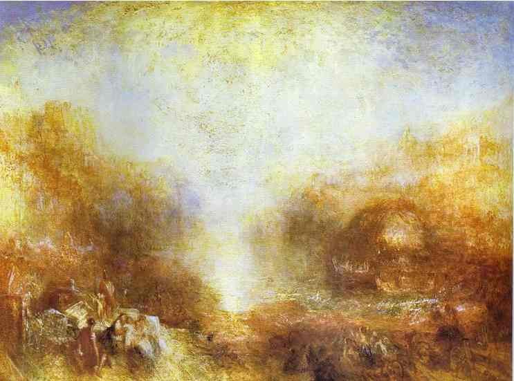 Mercury Sent to Admonish Aeneas by J.M.W. Turner