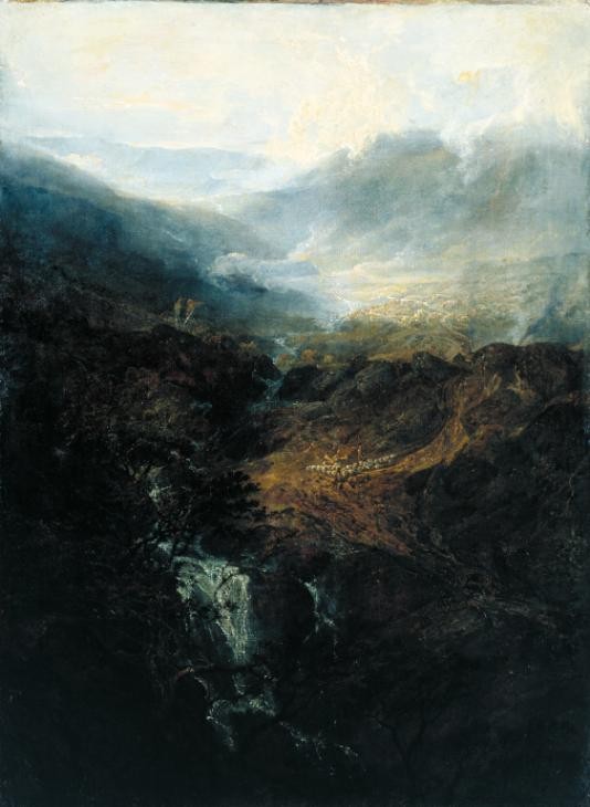 Morning Amongst the Coniston Fells, Cumberland by J.M.W. Turner