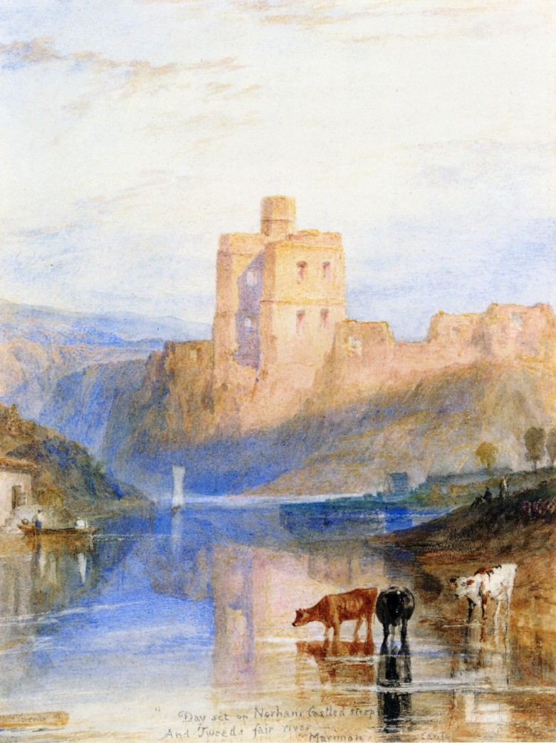 Norham Castle on the Tweed by J.M.W. Turner
