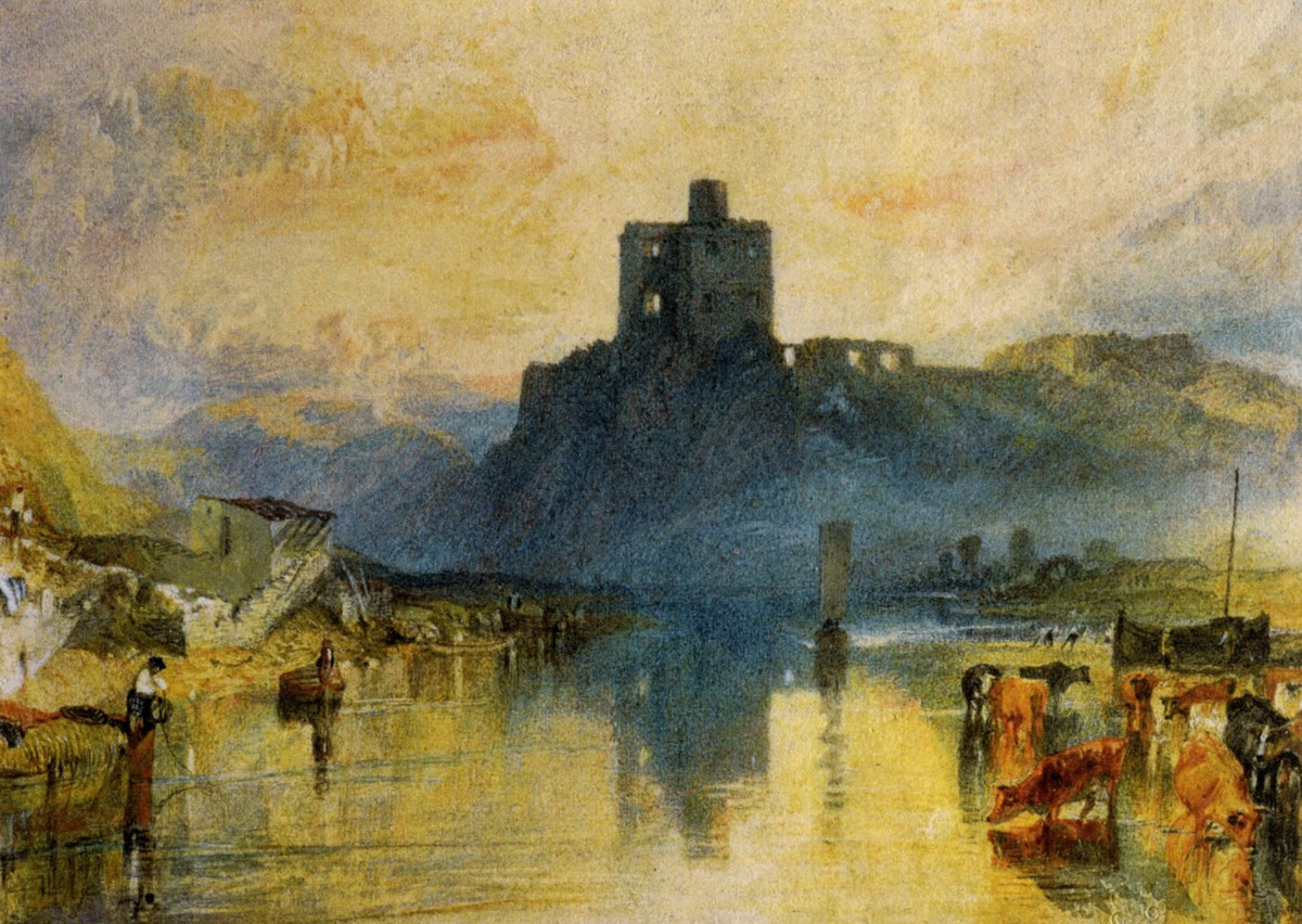 Norham Castle, on the River Tweed by J.M.W. Turner