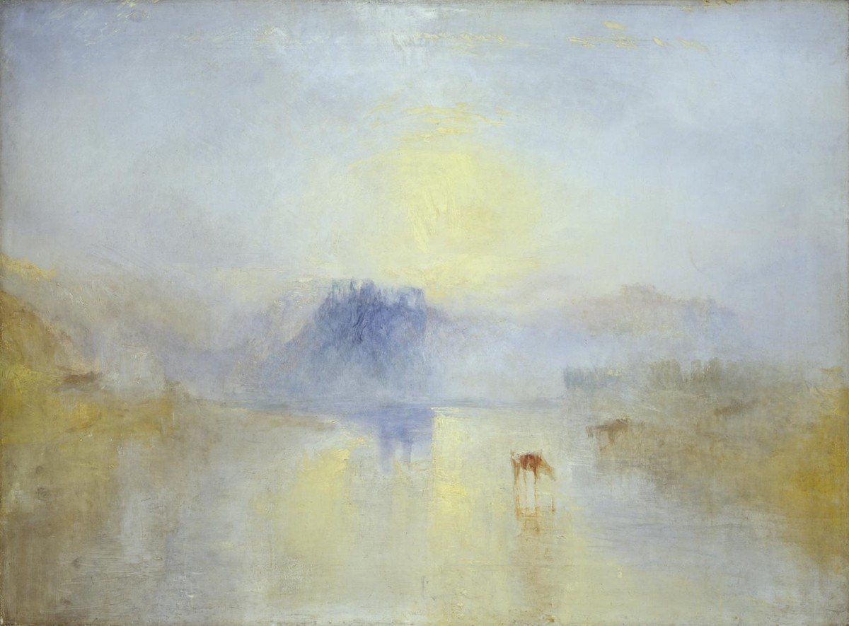 Norham Castle, Sunrise by J.M.W. Turner