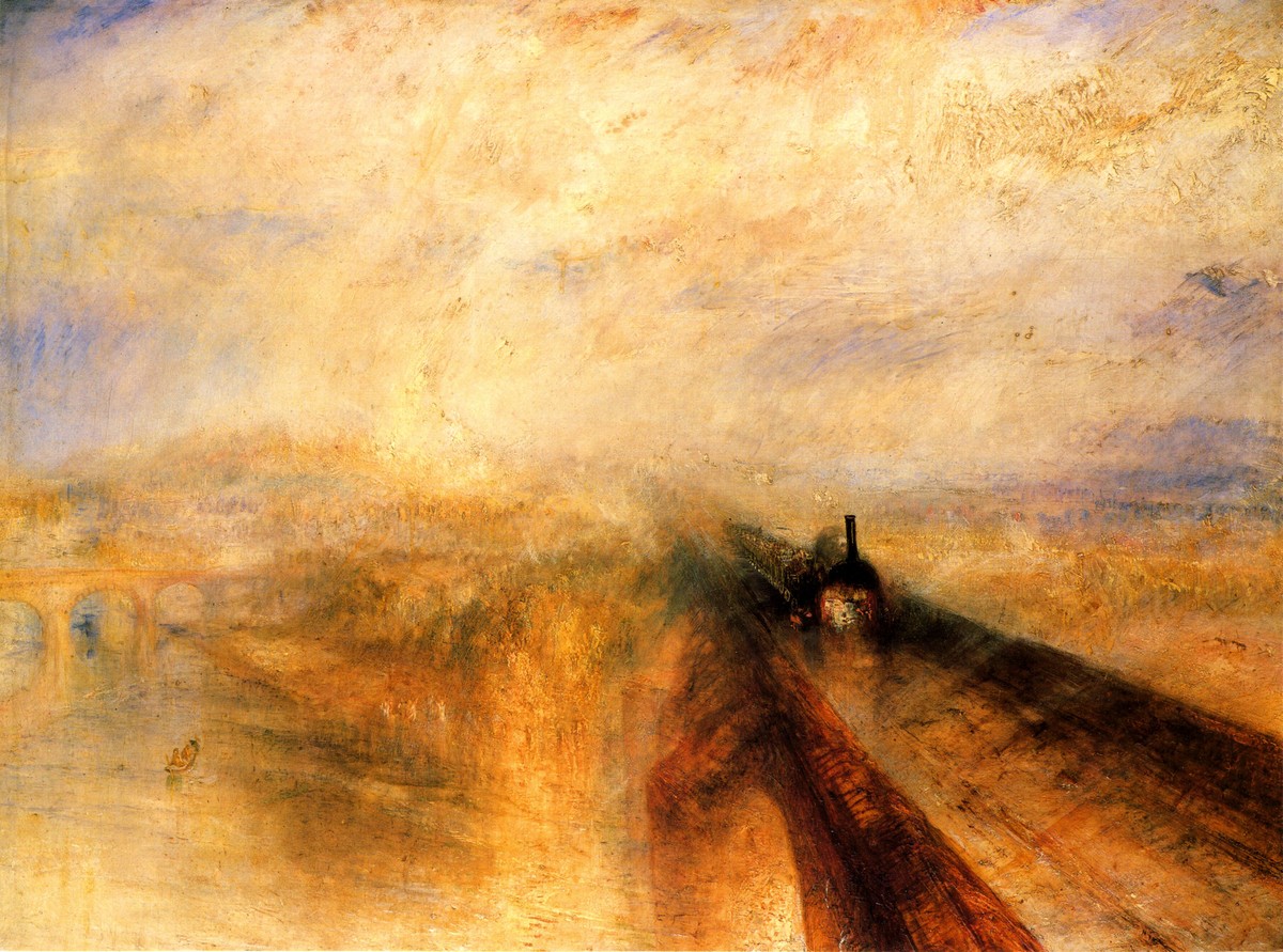 Rain Steam and Speed, The Great Western Railway by J.M.W. Turner