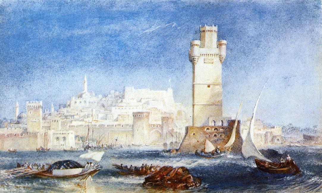 Rhodes (for Lord Byron's Works) by J.M.W. Turner