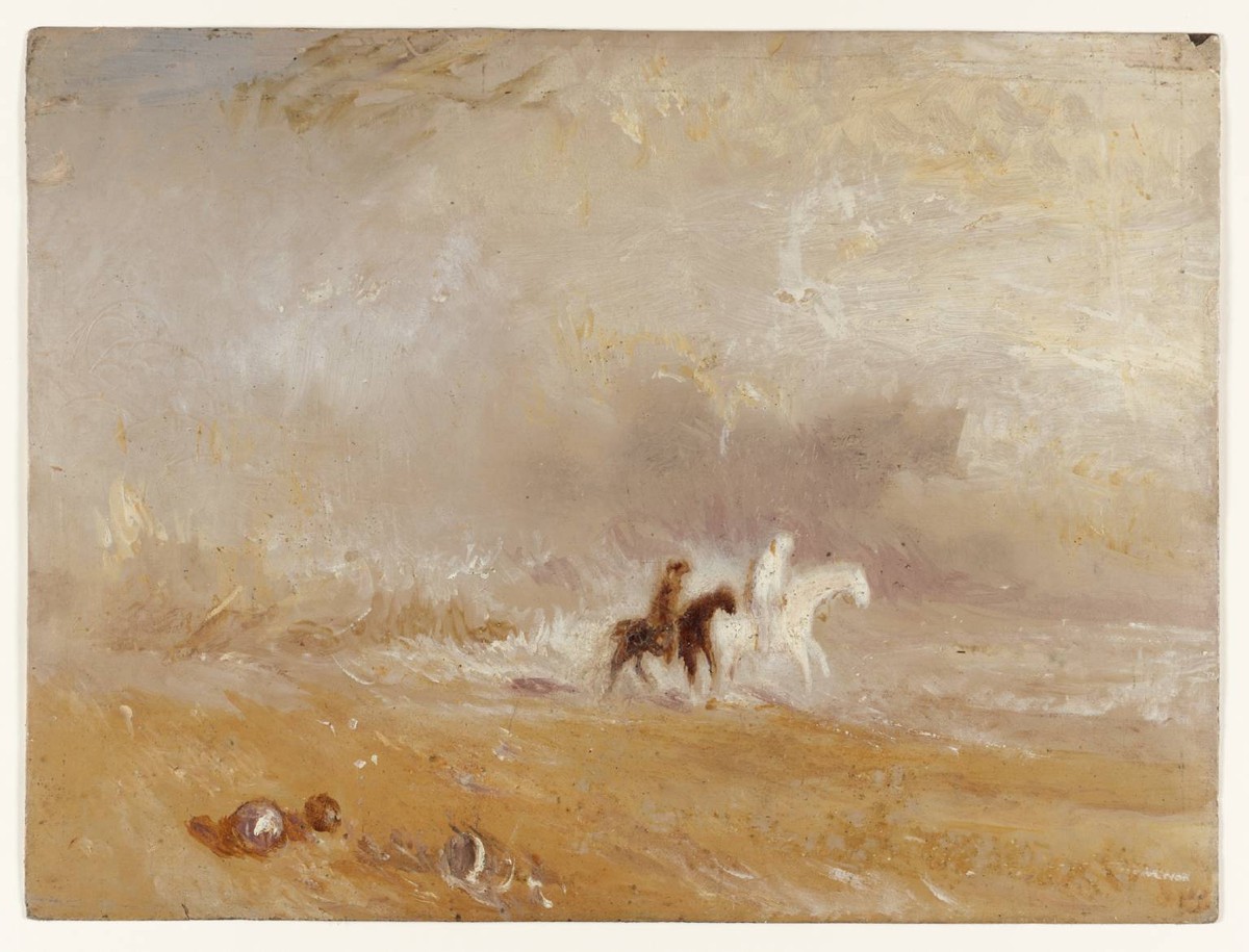 Riders on a Beach by J.M.W. Turner