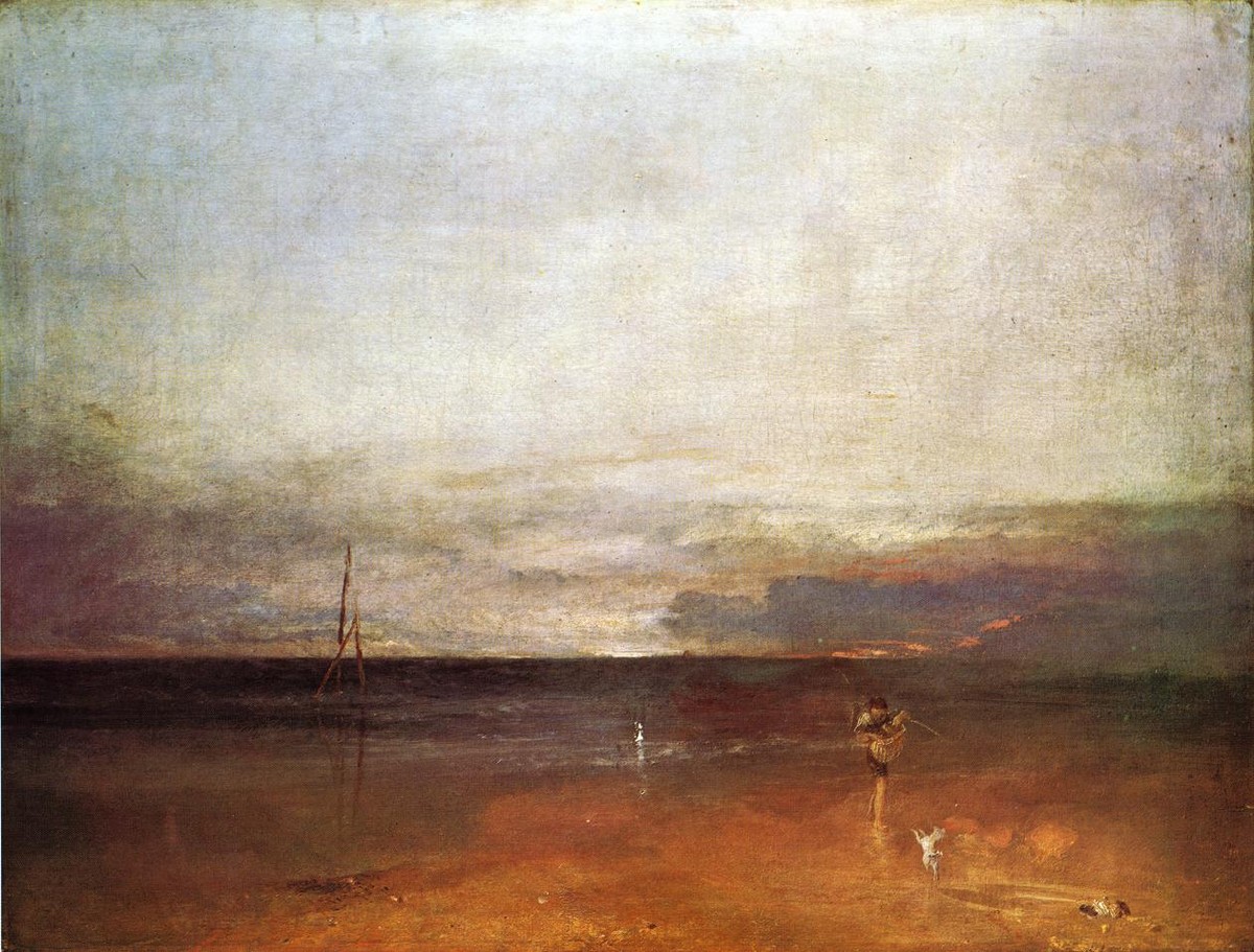 Rocky Bay with Figures by J.M.W. Turner