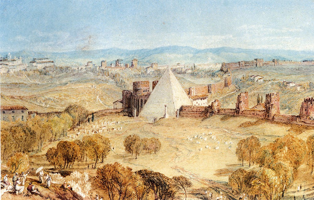 Rome From Monte Testaccio by J.M.W. Turner