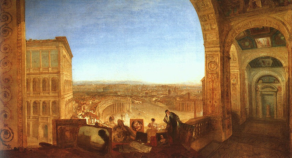 Rome from the Vatican by J.M.W. Turner