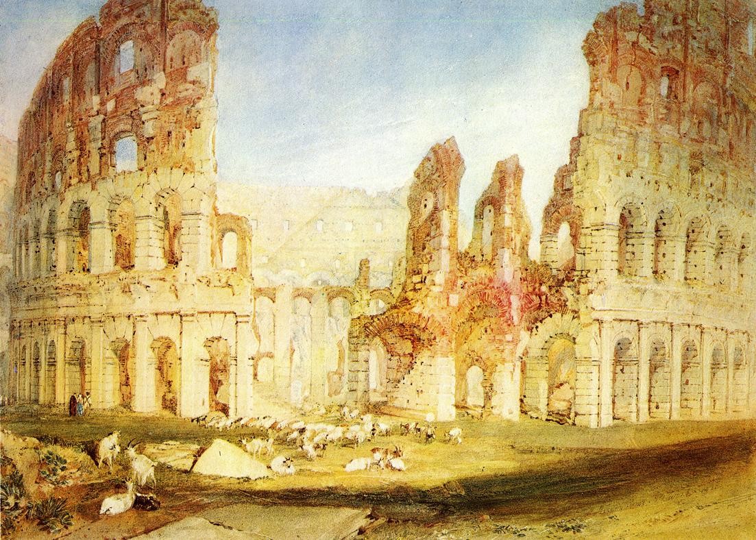 Rome, The Colosseum by J.M.W. Turner