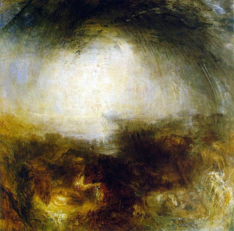 Shade and Darkness, The Evening of The Deluge by J.M.W. Turner