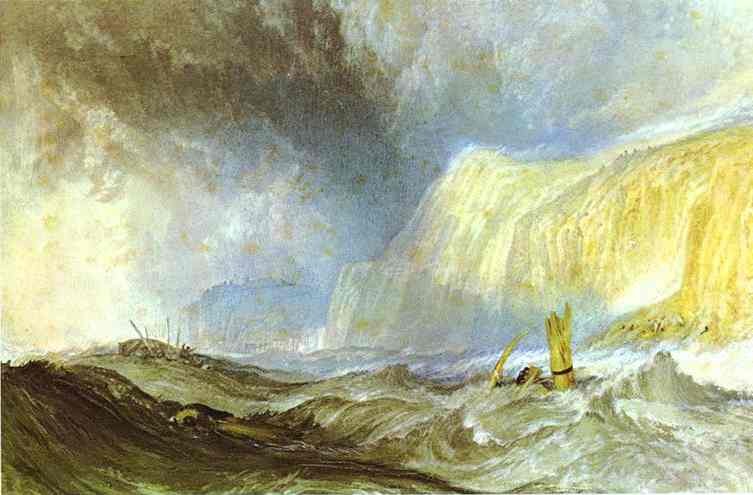 Shipwreck off Hastings by J.M.W. Turner