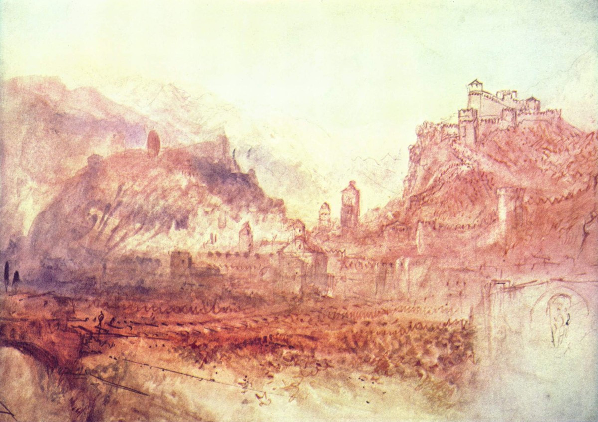 South of Bellinzona by J.M.W. Turner