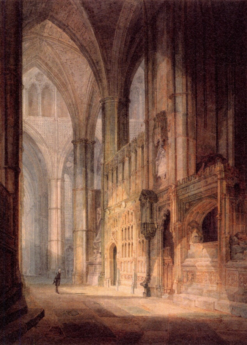 St. Erasmus in Bishop Islips Chapel, Westminster Abbey by J.M.W. Turner
