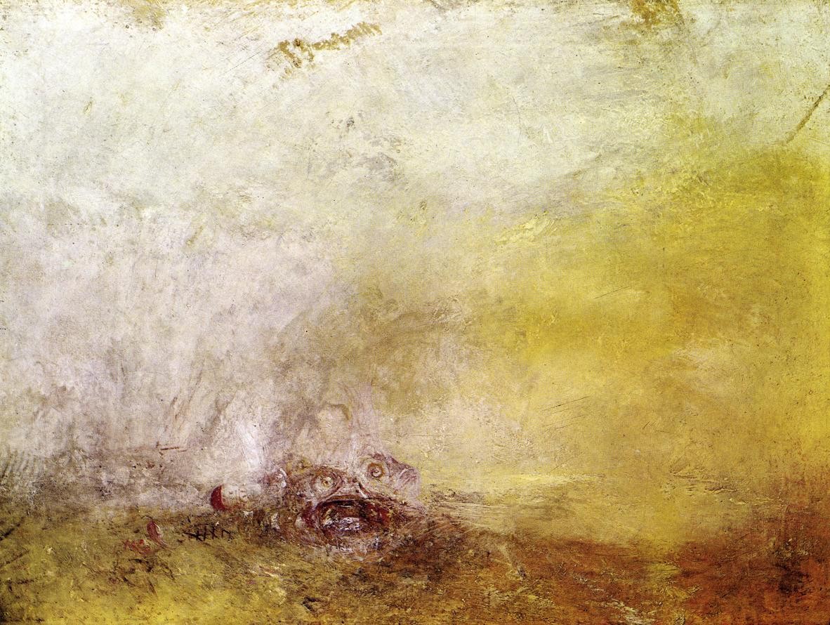 Sunrise with Sea Monsters by J.M.W. Turner