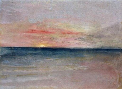 Sunset by J.M.W. Turner