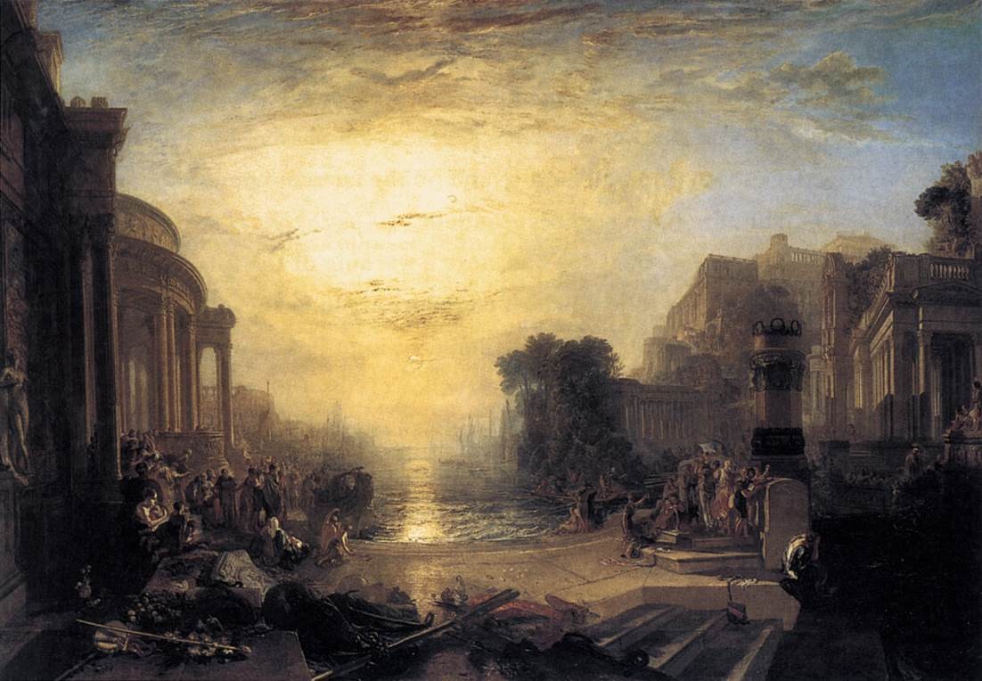The Decline of the Carthaginian Empire by J.M.W. Turner