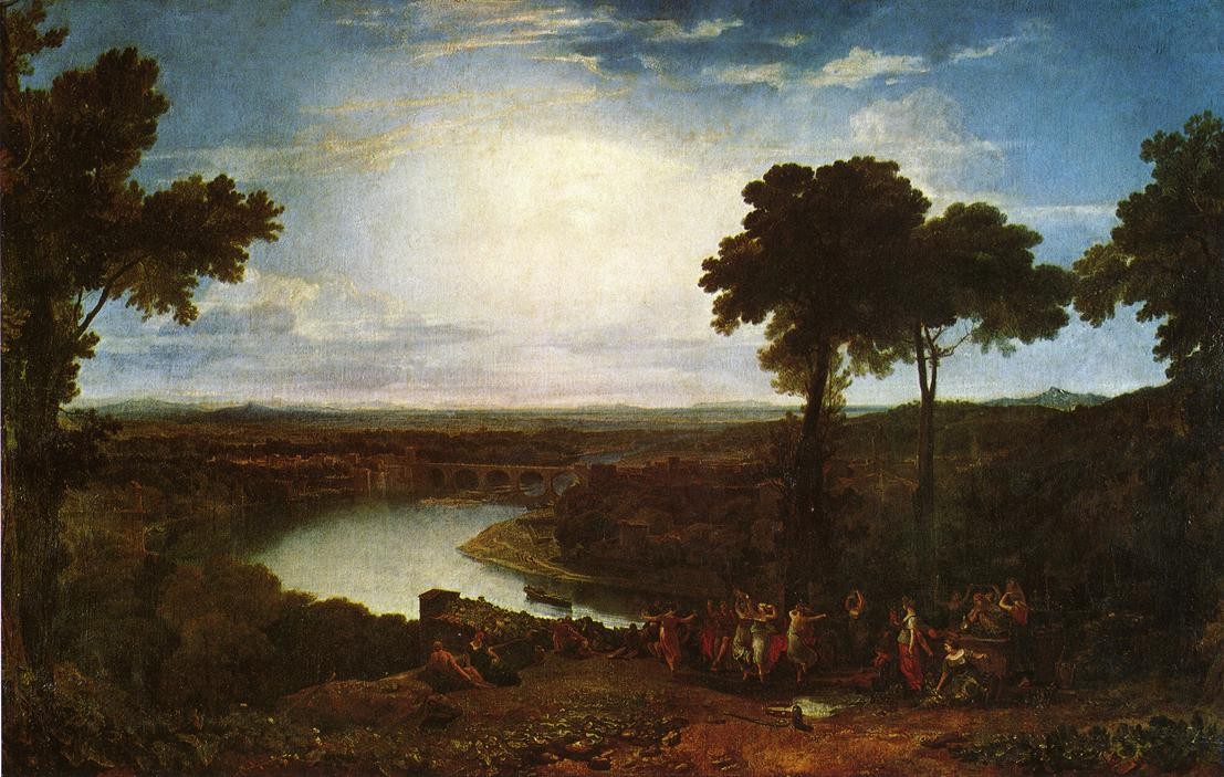 The Festival of the Opening of the Vintage, Macon by J.M.W. Turner