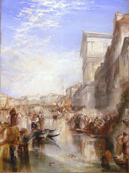 The Grand Canal Scene, A Street In Venice by J.M.W. Turner