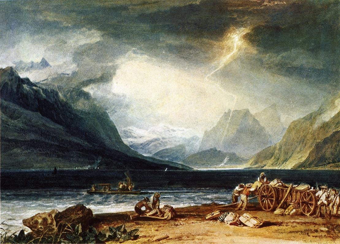 The Lake of Thun, Switzerland by J.M.W. Turner