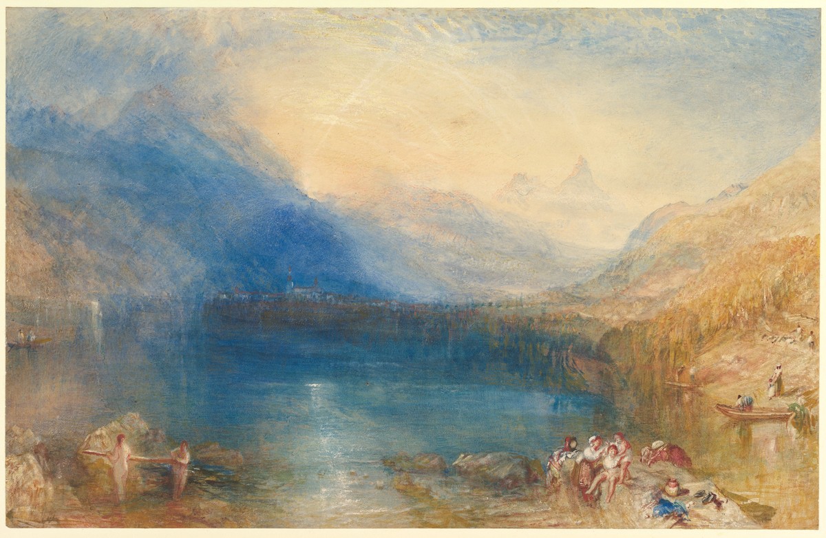 The Lake of Zug by J.M.W. Turner