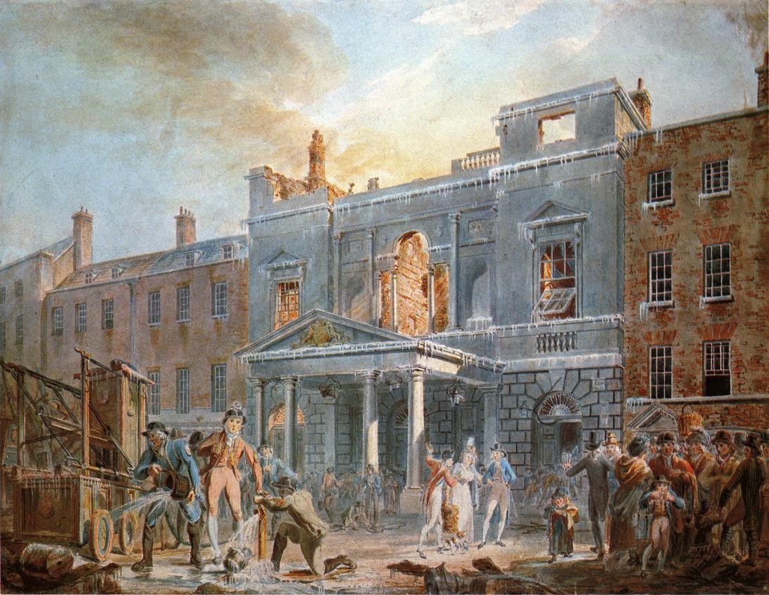 The Pantheon, the Morning after the Fire by J.M.W. Turner