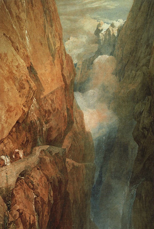 The Passage of the St. Gothard by J.M.W. Turner