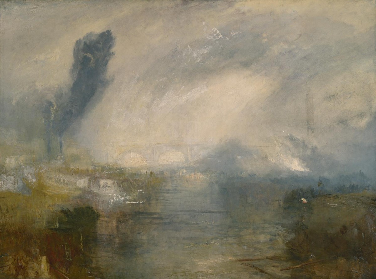The Thames Above Waterloo Bridge by J.M.W. Turner