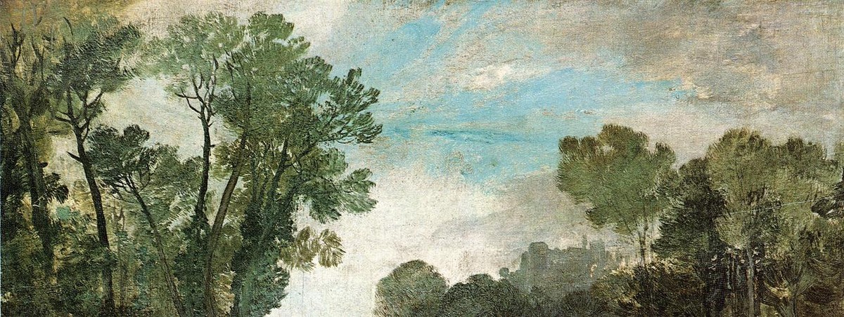 Tree Tops and Sky, Guildford Castle by J.M.W. Turner