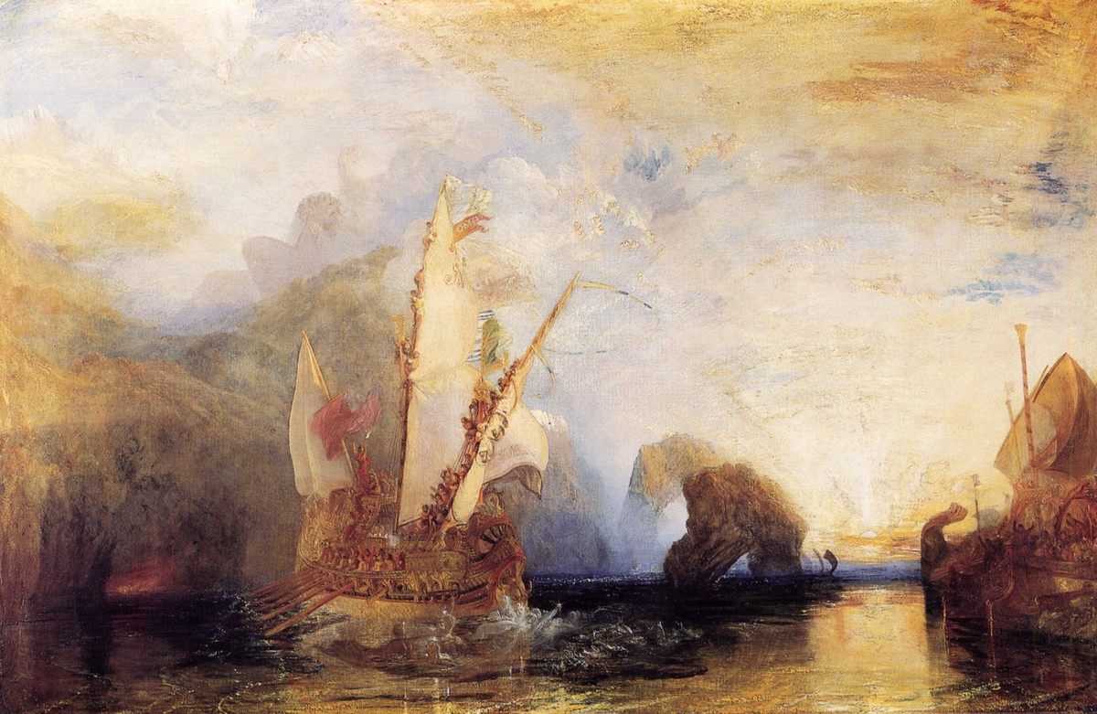 Ulysses Deriding Polyphemus by J.M.W. Turner