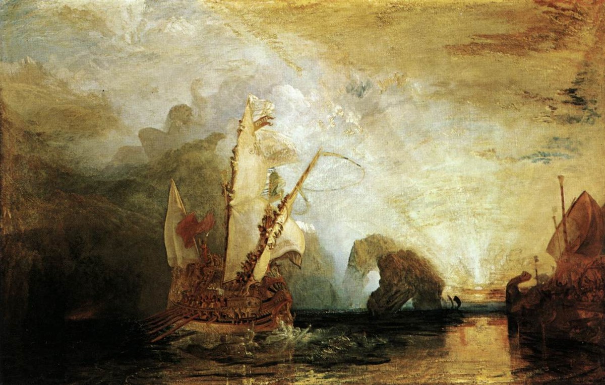 Ulysses Deriding Polyphemus by J.M.W. Turner