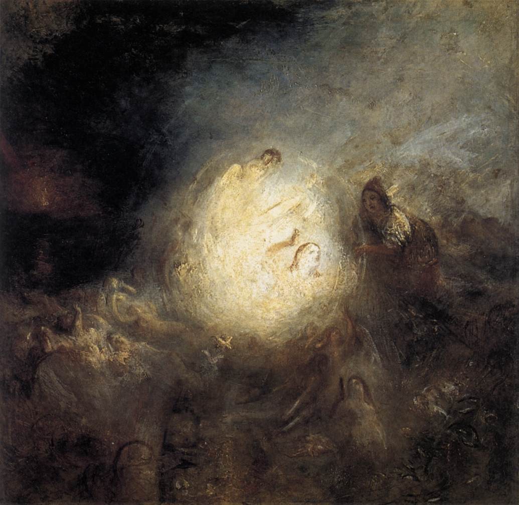 Undine Giving the Ring to Massaniello, Fisherman of Naples by J.M.W. Turner