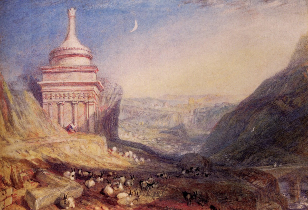 Valley of The Brook Kedron by J.M.W. Turner