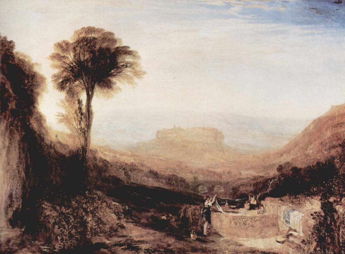 View of Orvieto by J.M.W. Turner