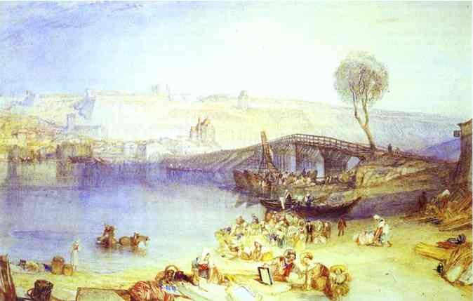 View of Saint Germain en Laye and its Chateau by J.M.W. Turner