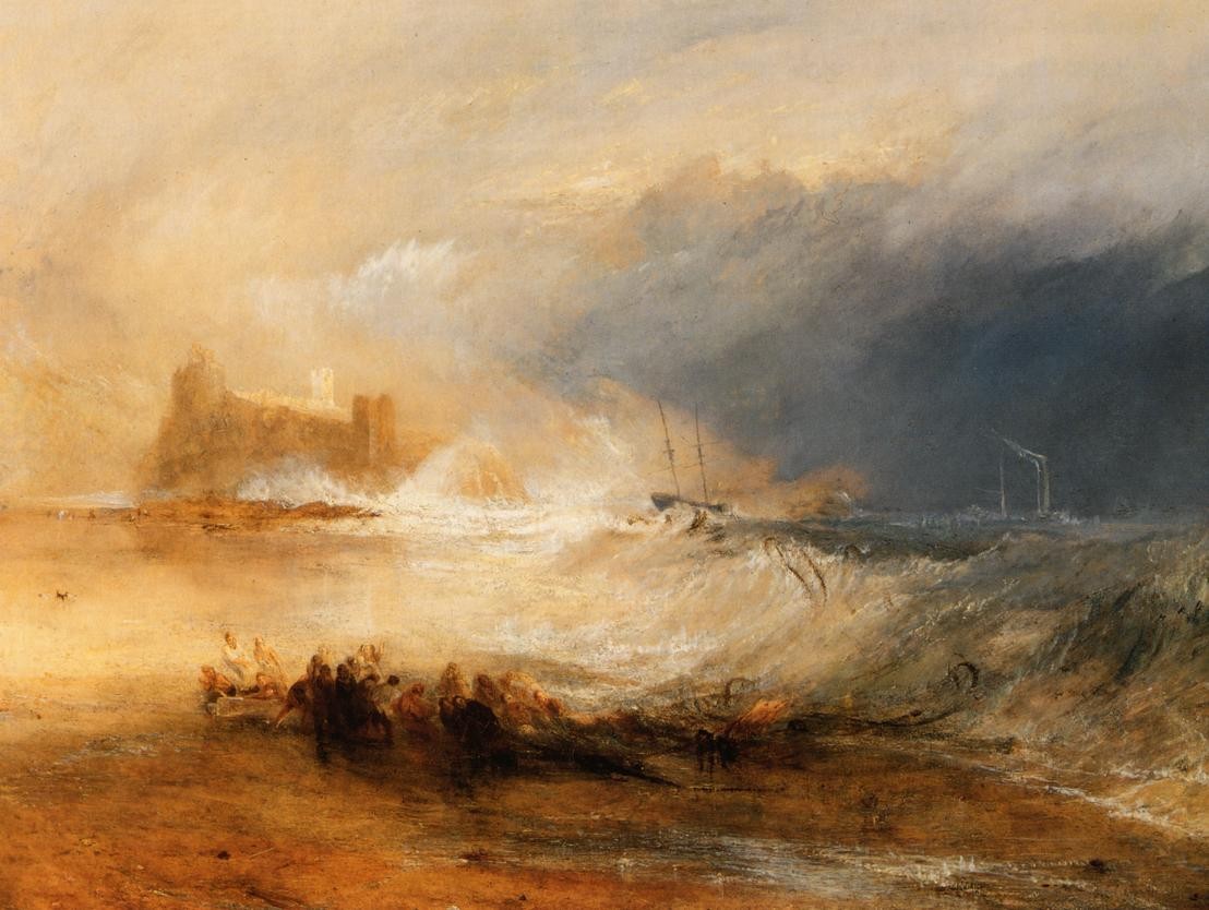 Wreckers Coast of Northumberland by J.M.W. Turner