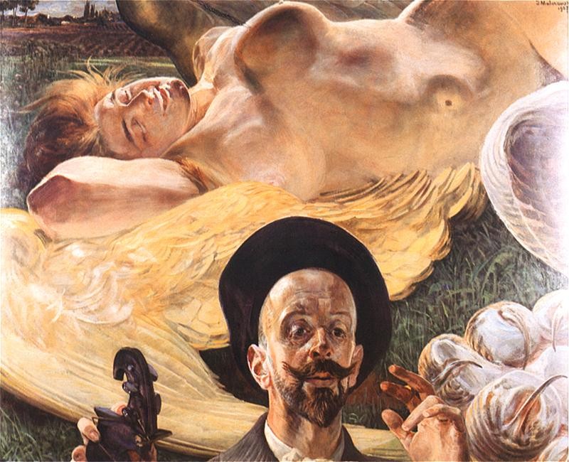 Harpy in a dream by Jacek Malczewski