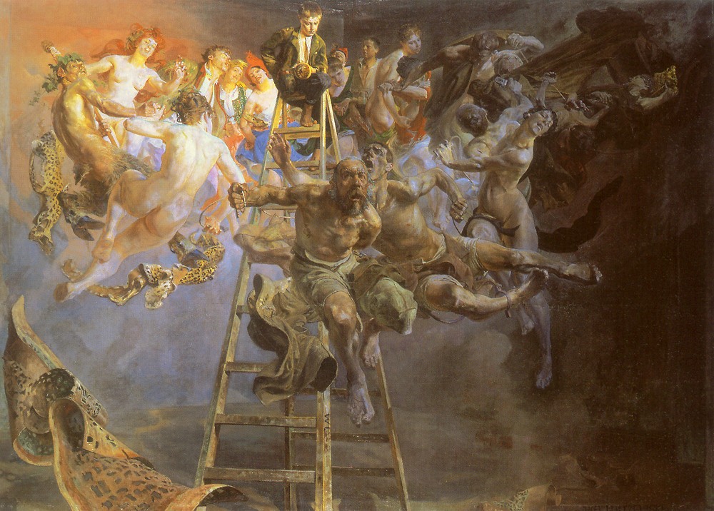Vicious circle by Jacek Malczewski
