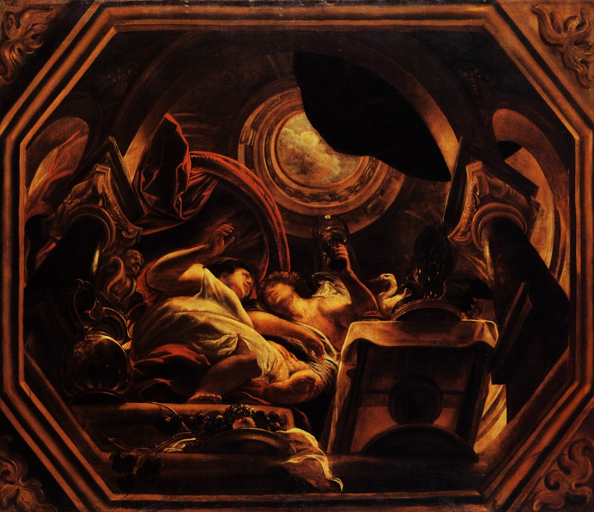 Love of Cupid and Psyche by Jacob Jordaens