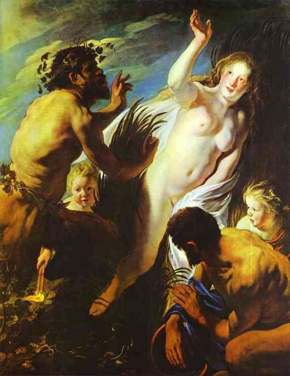 Pan and Syrinx by Jacob Jordaens