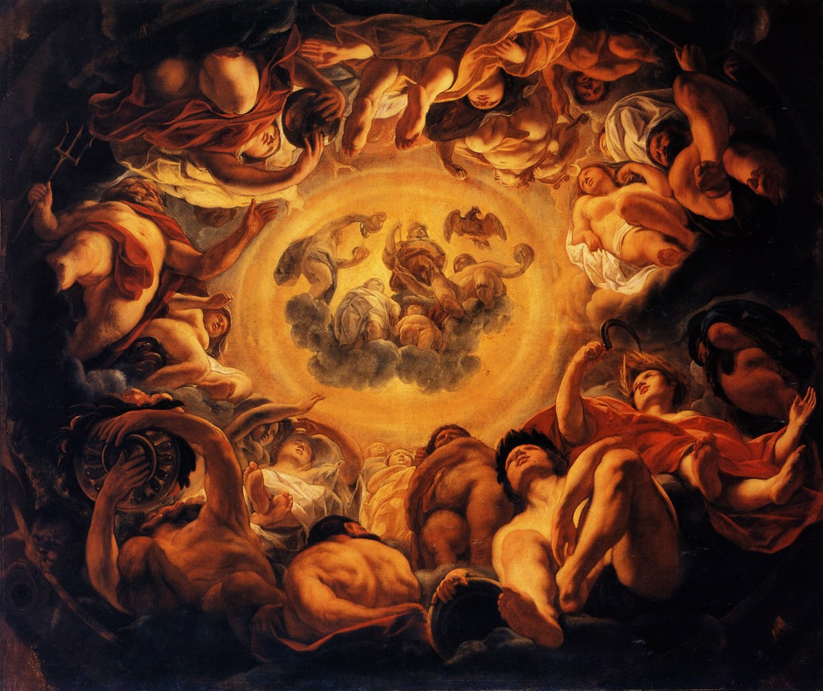 Psyche hosted on Olympus by Jacob Jordaens