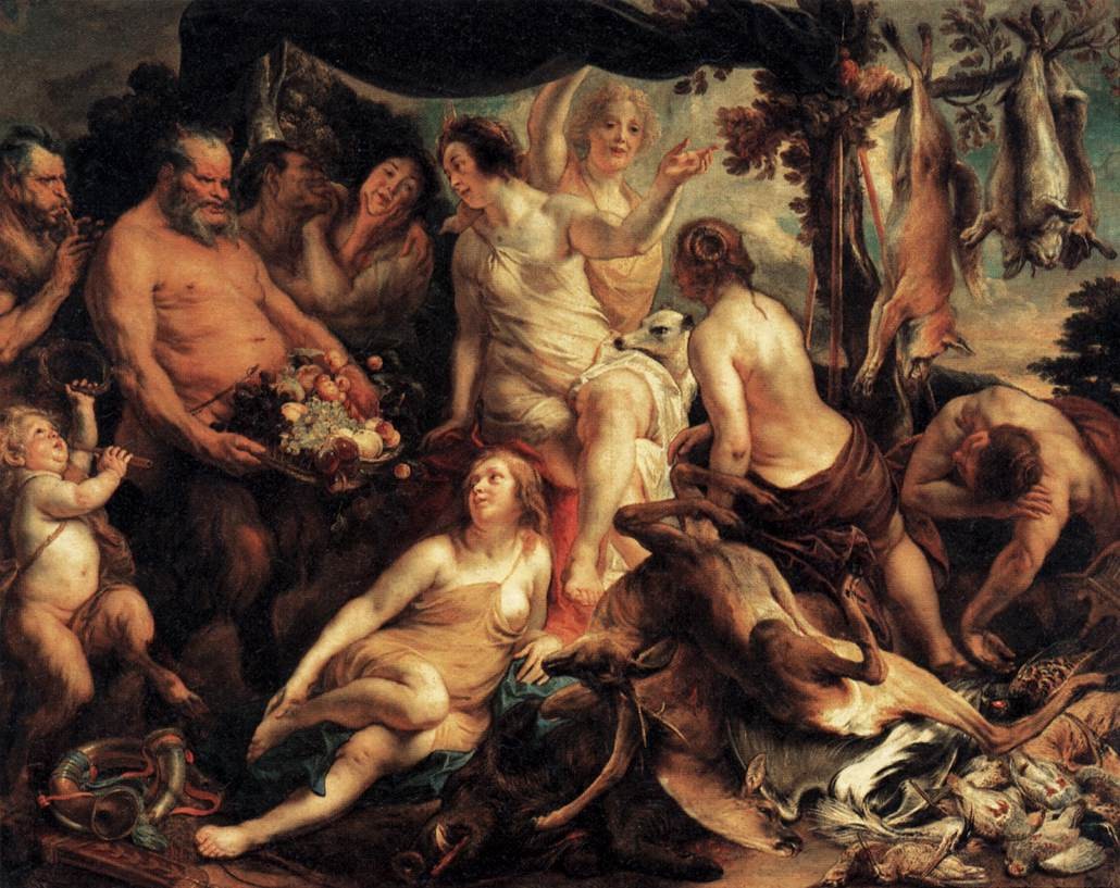 The Rest of Diana by Jacob Jordaens