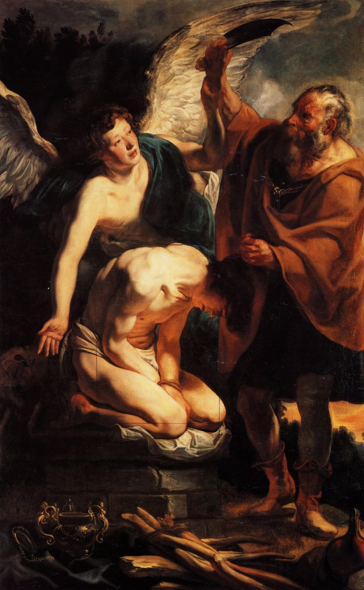 The Sacrifice of Isaac by Jacob Jordaens