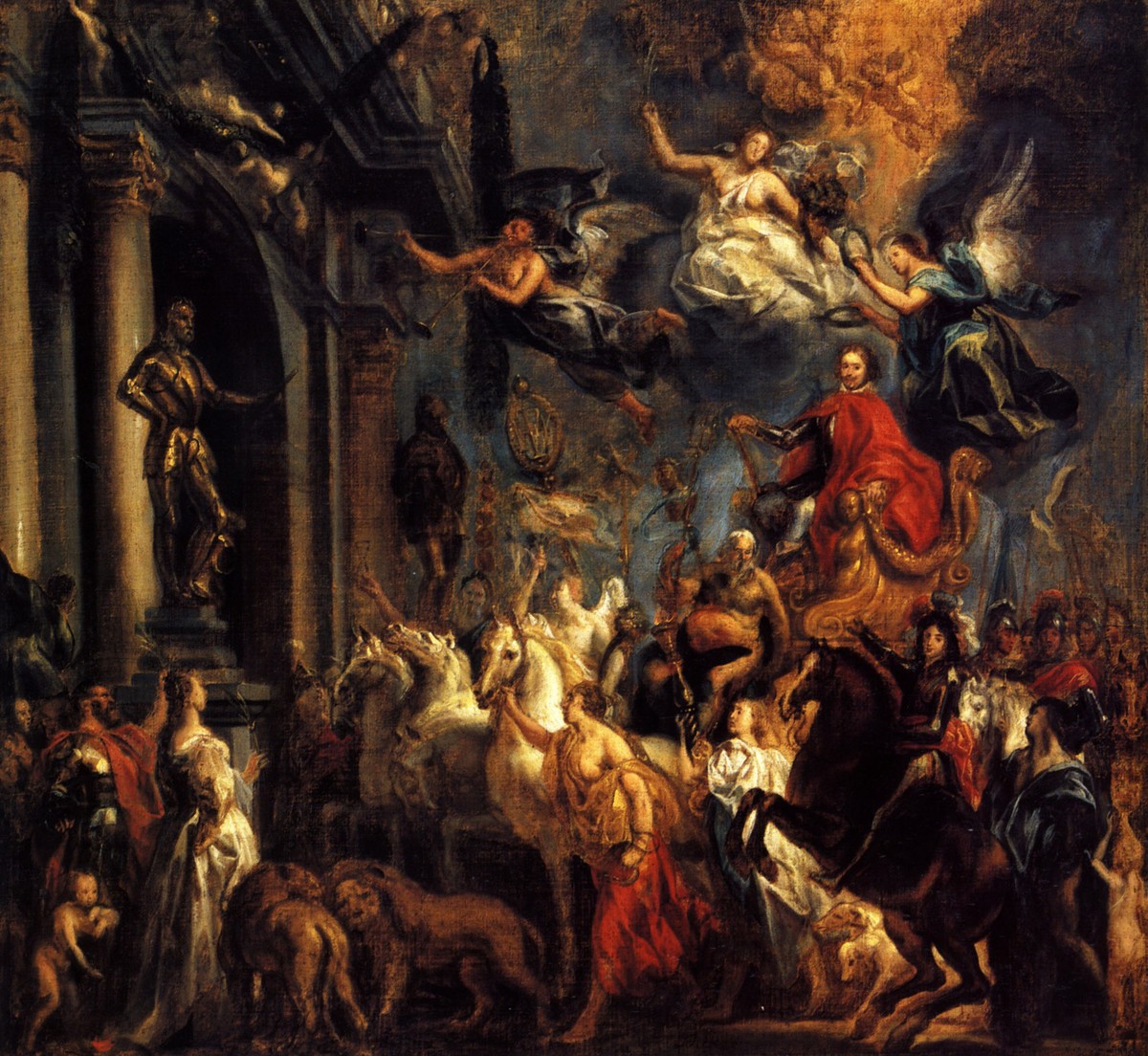 The Triumph of Frederic-Henri by Jacob Jordaens
