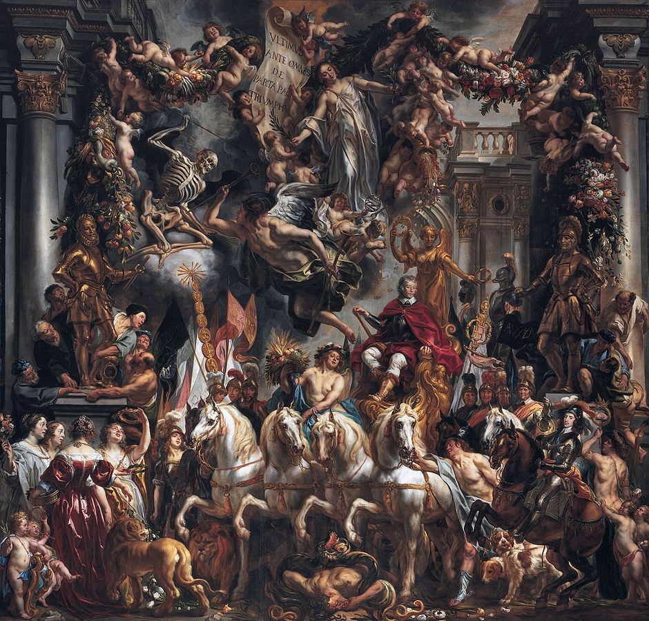Triumph of Frederik Hendrik by Jacob Jordaens